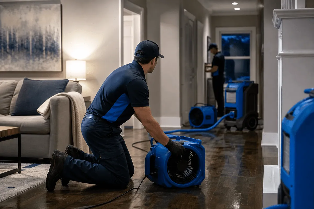 24-Hour Service service by Lion Water Damage Restoration