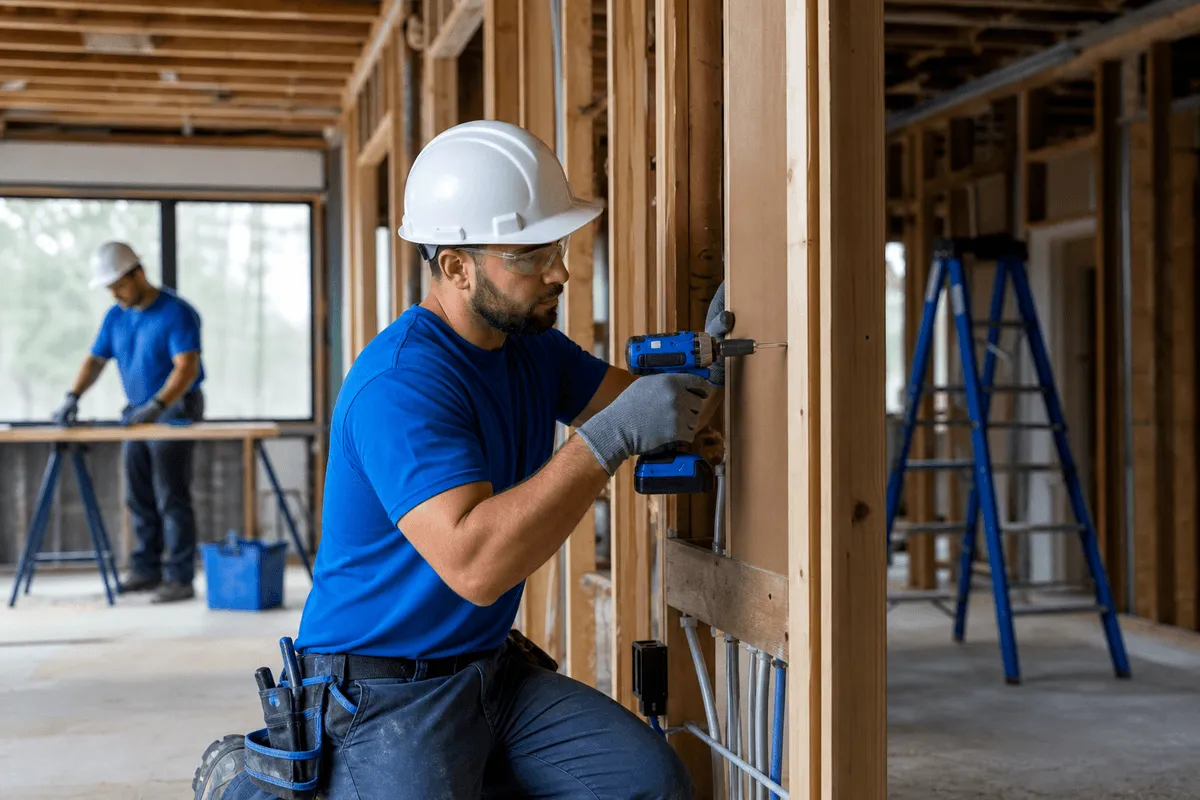 Reconstruction service by Lion Water Damage Restoration