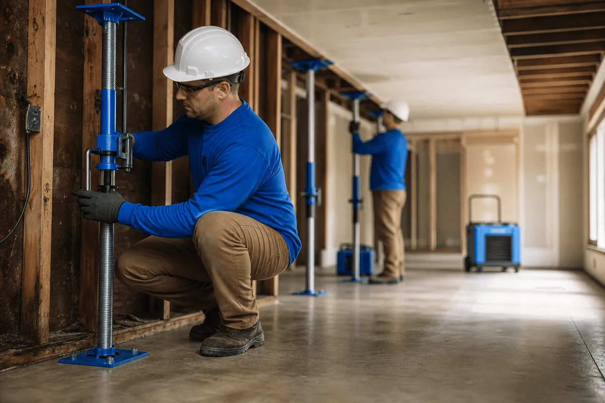 Structural Stabilization service by Lion Water Damage Restoration