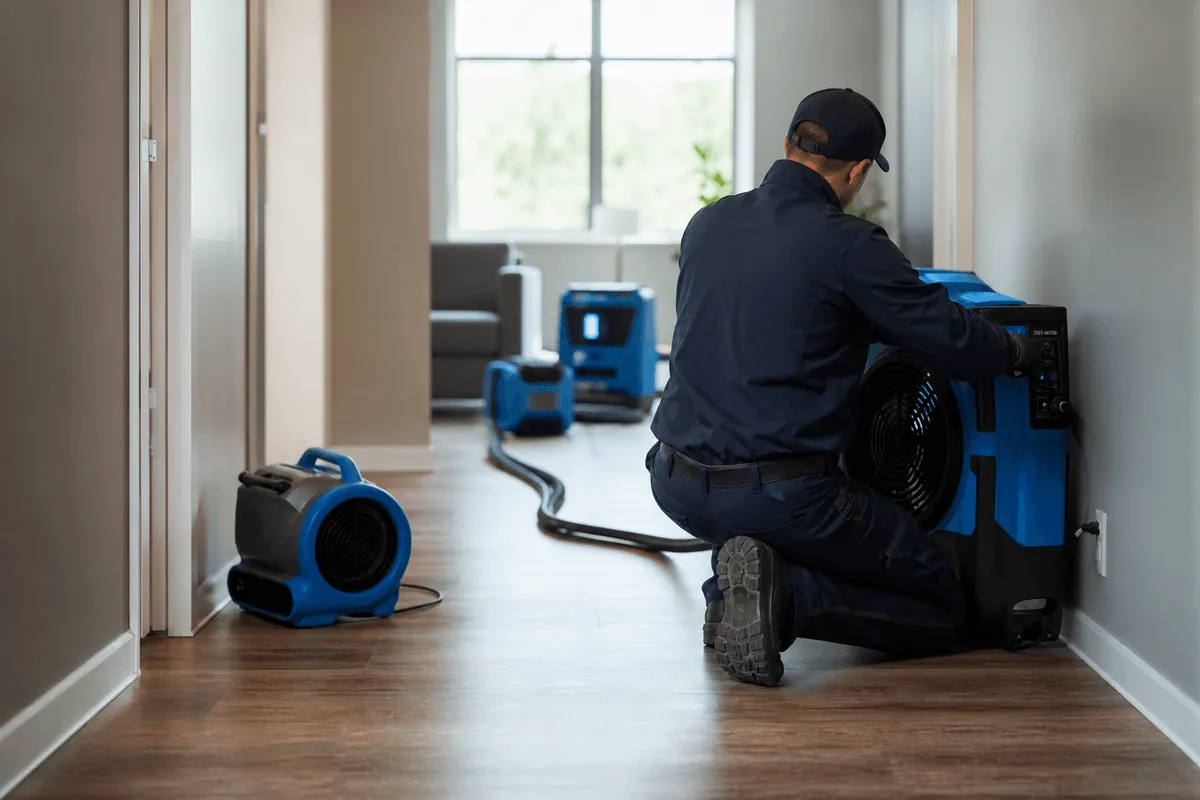 Technical Reconditioning service by Lion Water Damage Restoration